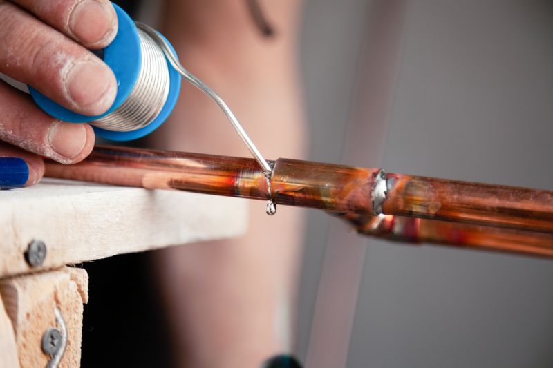 Copper Roof Repair Process