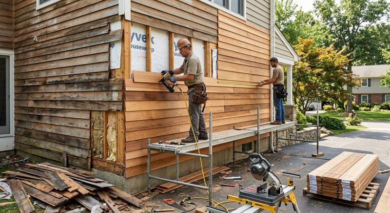 Hardwood Siding Installation in Norwalk, CT