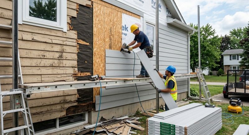 Polymer Siding Installation in Stamford, CT